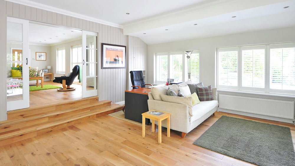 Hardwood floors is one replacement option that offer a timeless aesthetic to your Spokane home.